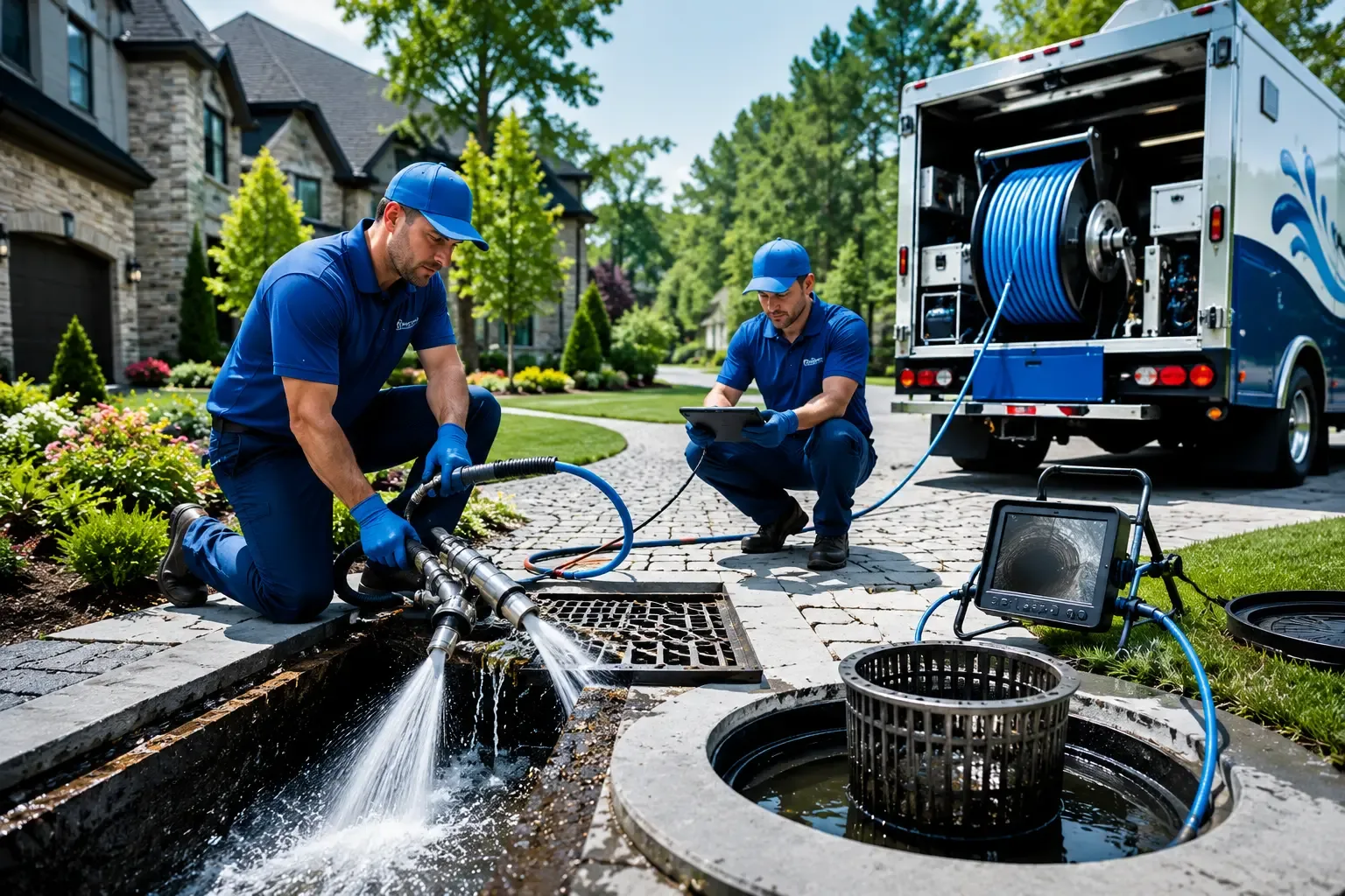 Local outdoor drain cleaning professionals in Huntsville, MO